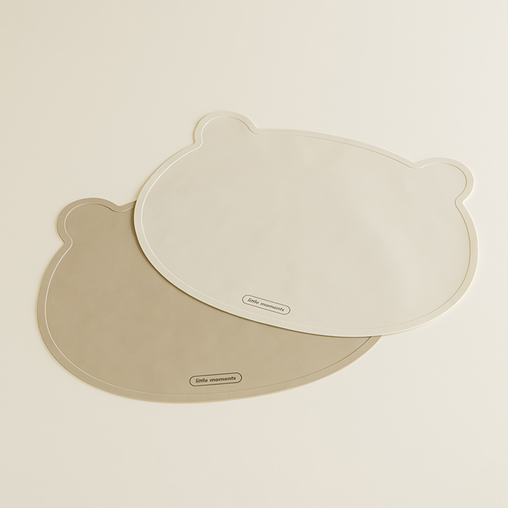 리틀모먼트 반려동물 흘림방지 실리콘 매트 강아지 고양이 애견 식기 논슬립 밥그릇 물그릇