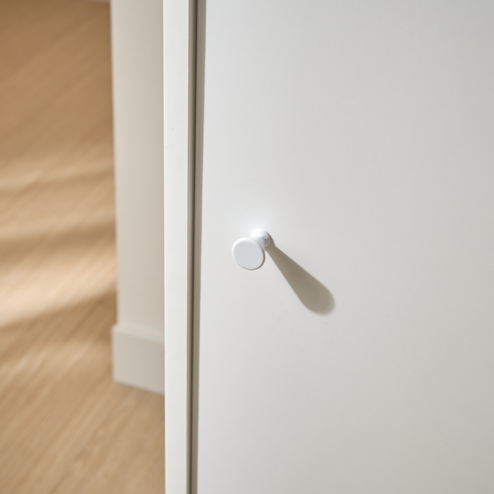 픽스앤룸 라인아트 다용도 거실 틈새 슬라이딩 3단 1도어 서랍 수납장 800