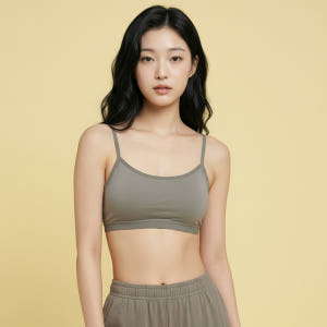 여성 모달 브라캡 나시 브라탑 노와이어 캡내장 일체형 민소매 캐미솔 빅사... 착용 후기 | 사이즈/핏 총정리 - 상품 이미지 2