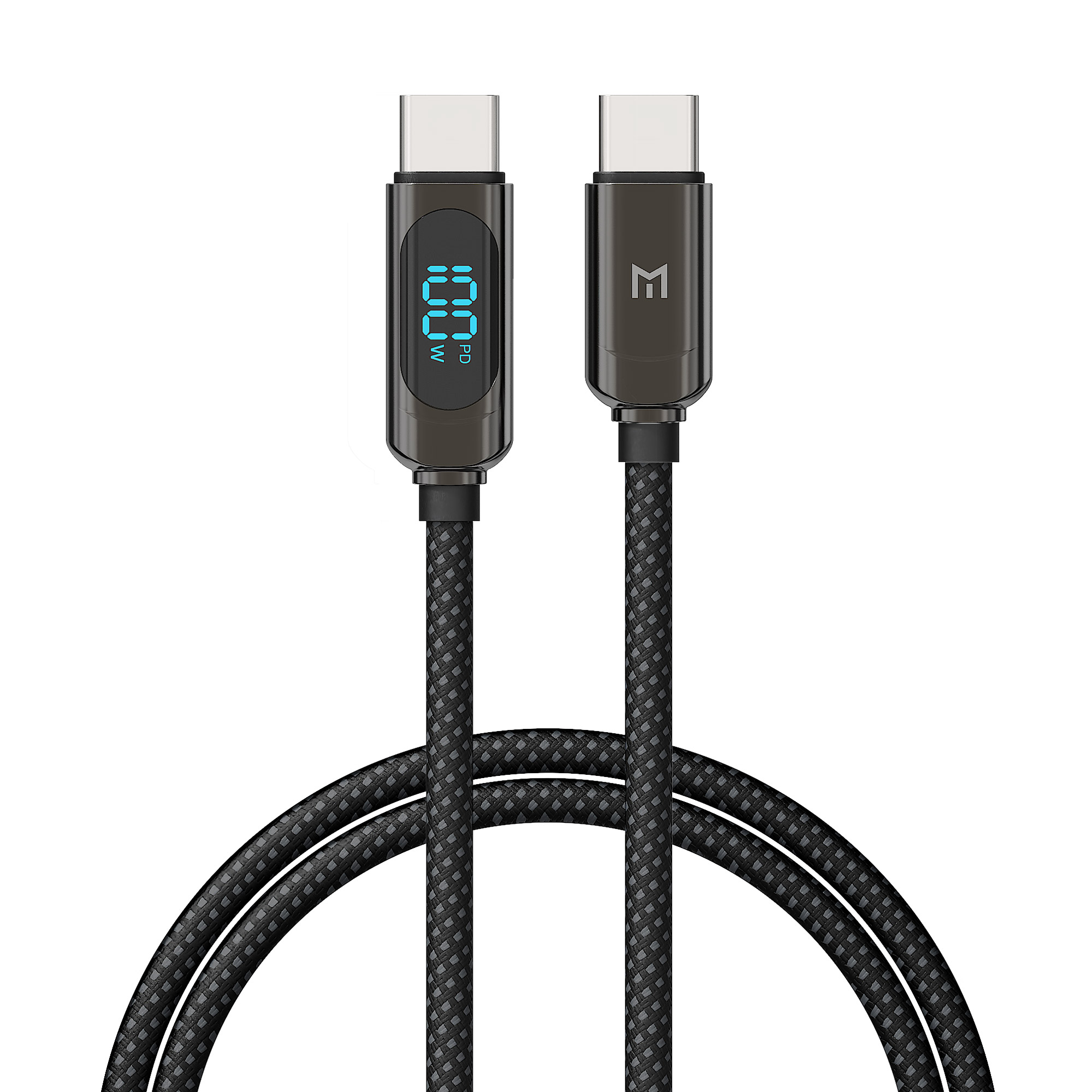 모란카노 초고속 충전 케이블 C타입 100W LED 고출력 데이타 급속충전 1.2M - 상세 이미지 2