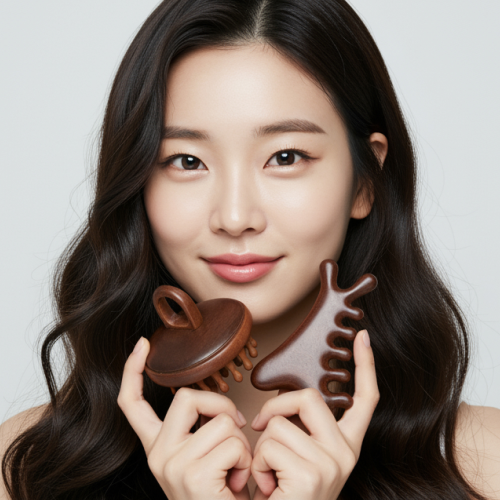 두피 마사지기 림프 순환 승모근 지압법 마사지기 추천 혈액 순환 개선