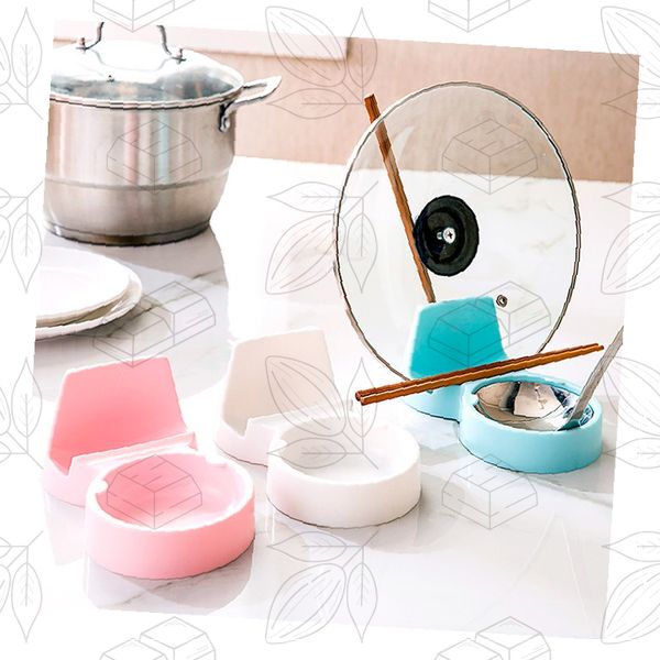 요리보조거치대 주방용품 조리도구 냄비뚜껑 주방꿀템 주방아이템 조리도구받침 국자받침 수저받침 상세사진 2