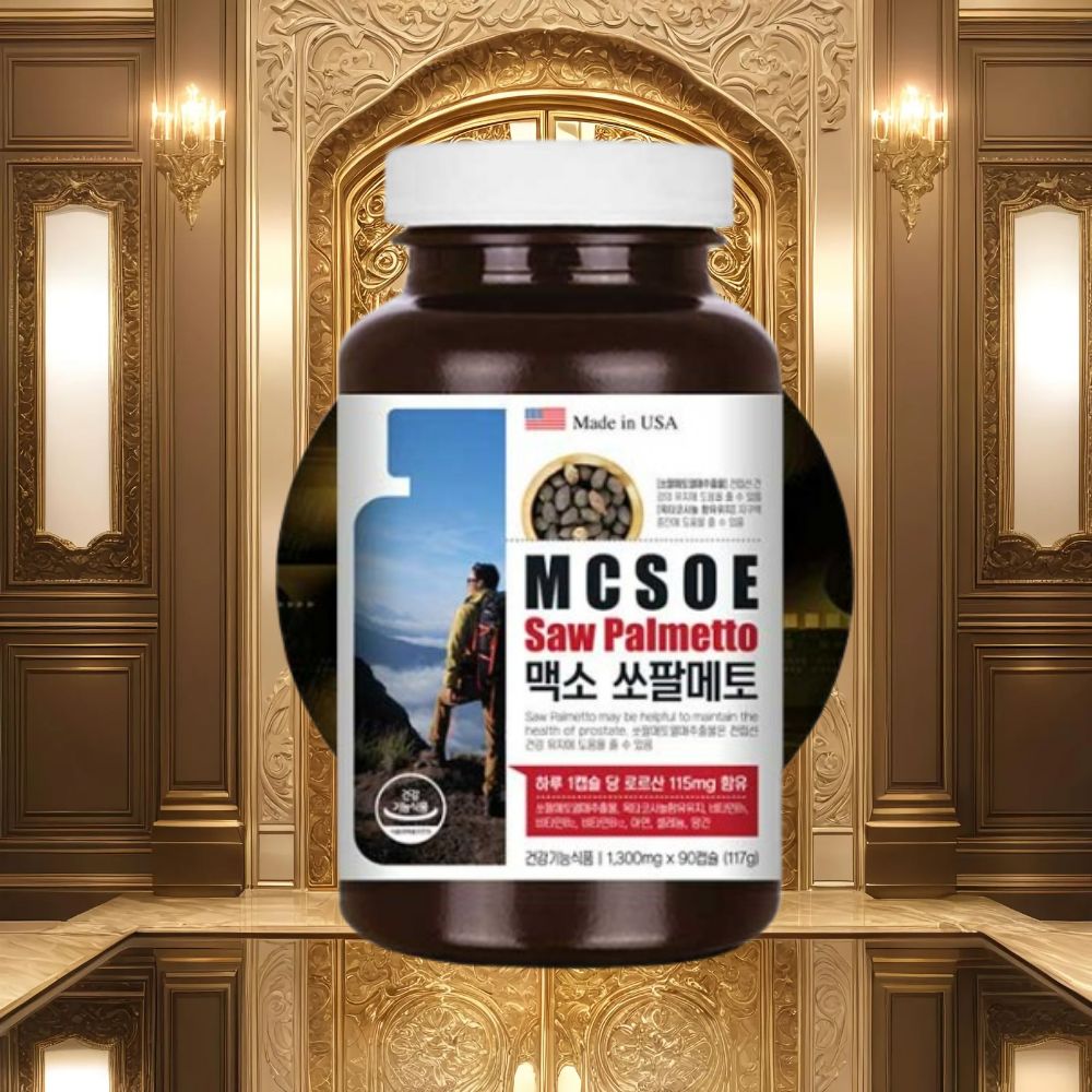 미국산 쏘팔메토 맥소쏘팔메토 옥타코사놀 3개월분 제품 이미지