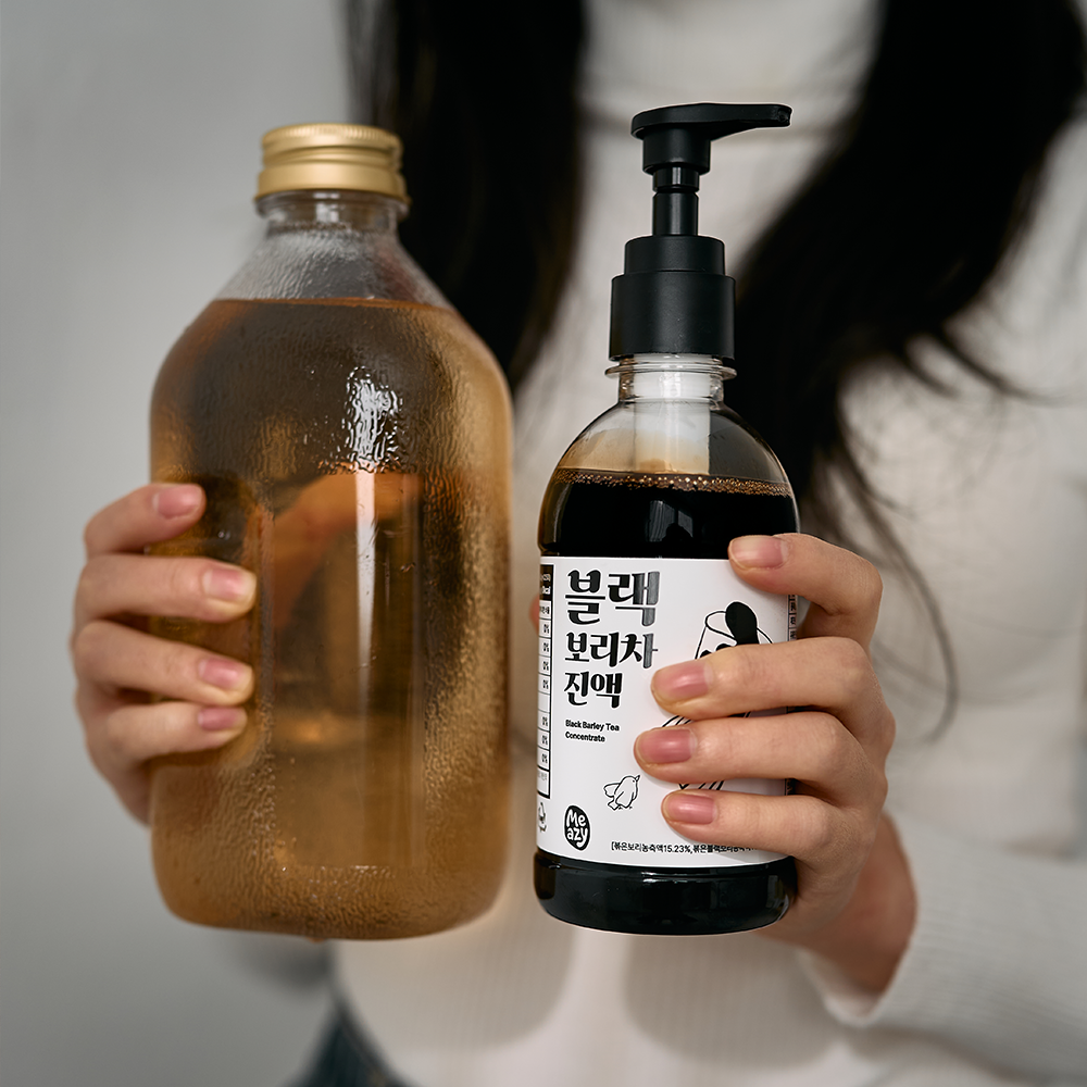 미지 블랙 보리차 원액 무색소 무설탕 국산 검정보리 진액 450g, 1개 이미지 4