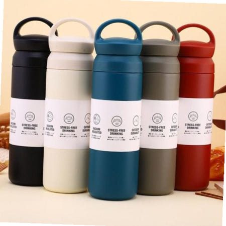 협력업체 스벅텀블러 CU 손잡이 스텐 텀블러 진공 미니 물병 350ml 500ml