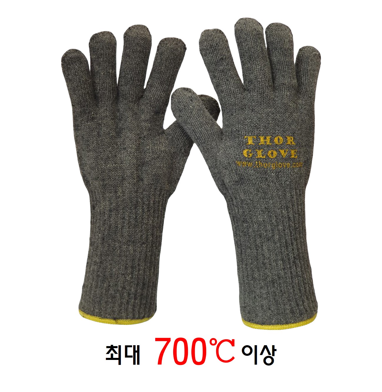 토르글러브 TWA 고내열 이중 장갑 700도 캠핑 GUALON L(대형), 1켤레 - 상세 이미지 2