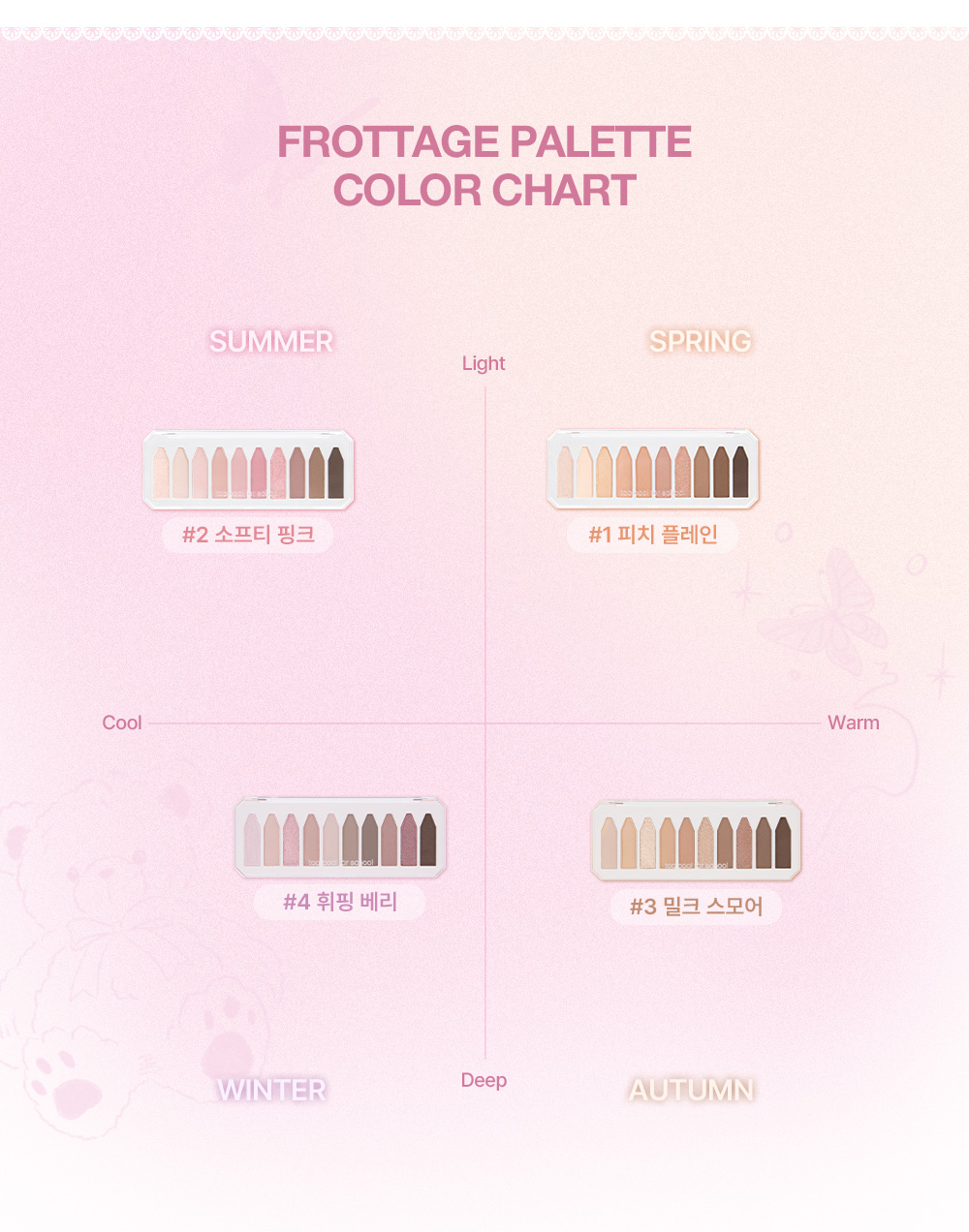 palette yeux too cool for school coréen k-beauty