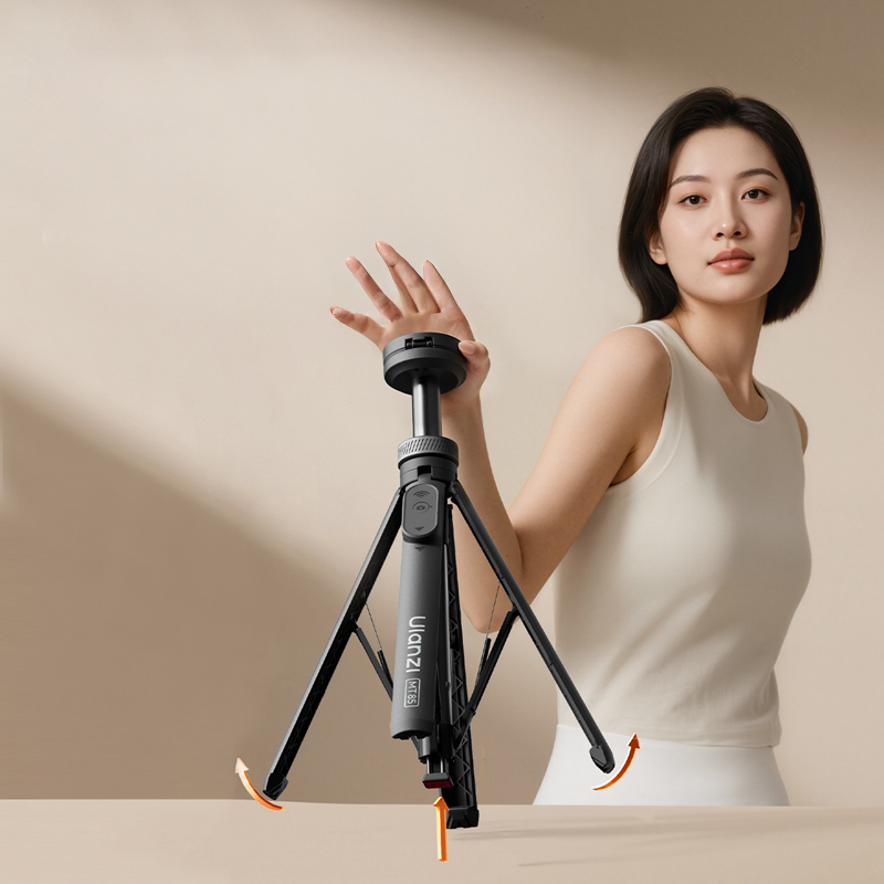 울란지 셀카봉 맥세이프 삼각대 MT-85 스마트폰 거치 블루투스 리모컨 사각지지 제품 이미지