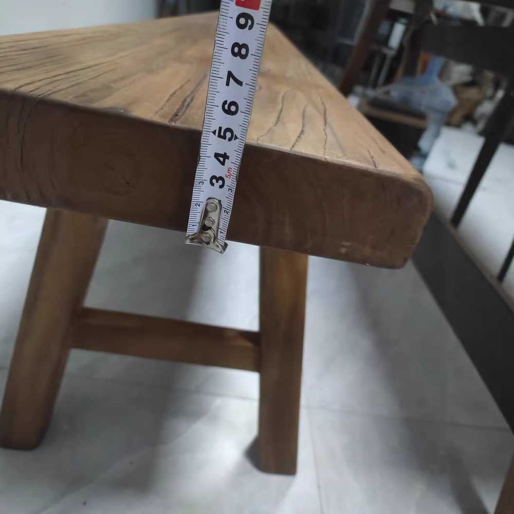 나무 벤치 벤취 테라스 정원 쉼터 방부처리 장 의자 80cm - 상세 이미지 2