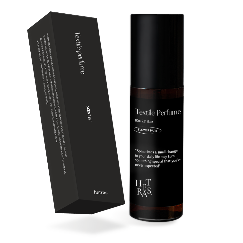 헤트라스 텍스타일퍼퓸 섬유향수 80ml 고농축 천연 섬유탈취제 정전기방지 스프레이 드레스퍼퓸 플라워파크 제품 이미지