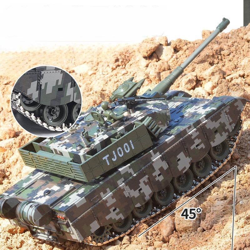 전체금속궤도 50cm 대형 발사기능 중국 99식 RC탱크 - 상세 이미지 3
