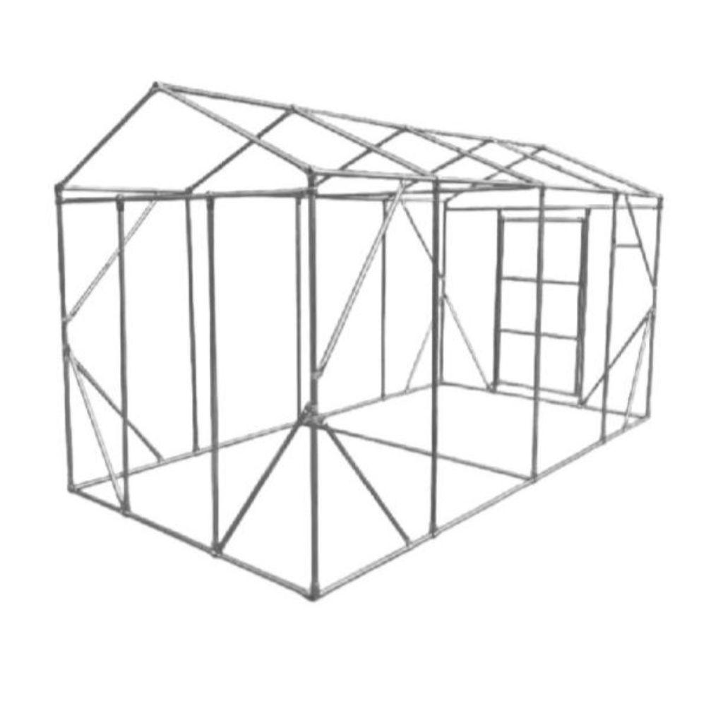농업용 대형 비닐하우스 조립실 농막 온실 텃밭 2.5x3x2.35m+필름 - 상세 이미지 2