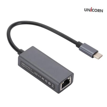 서진네트웍스 GIGA랜카드 유니콘 C타입 기가USB유선랜카드 유선랜 CLAN-1000GC