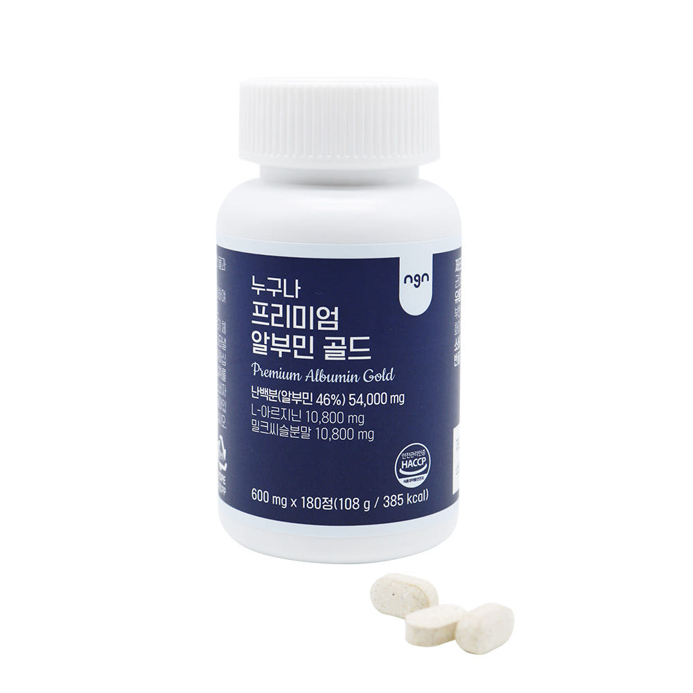 누구나건강 프리미엄 알부민 골드 4개
