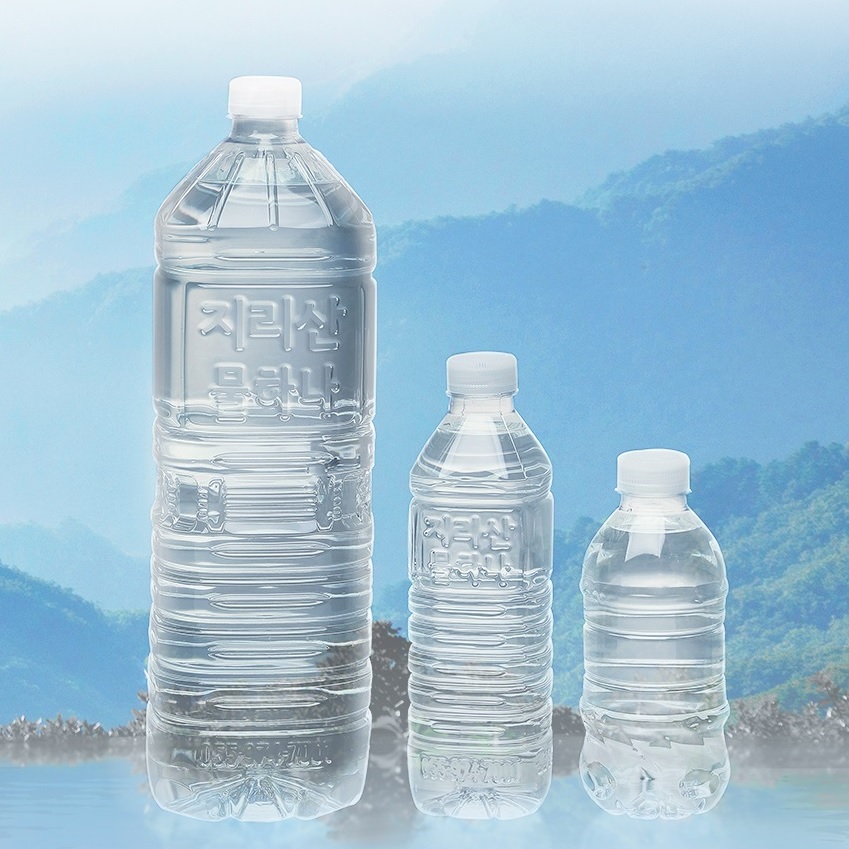 천연 암반수 지리산 물하나 생수 샘물 유무라벨 랜덤발송 500ml, 40개 - 상세 이미지 2