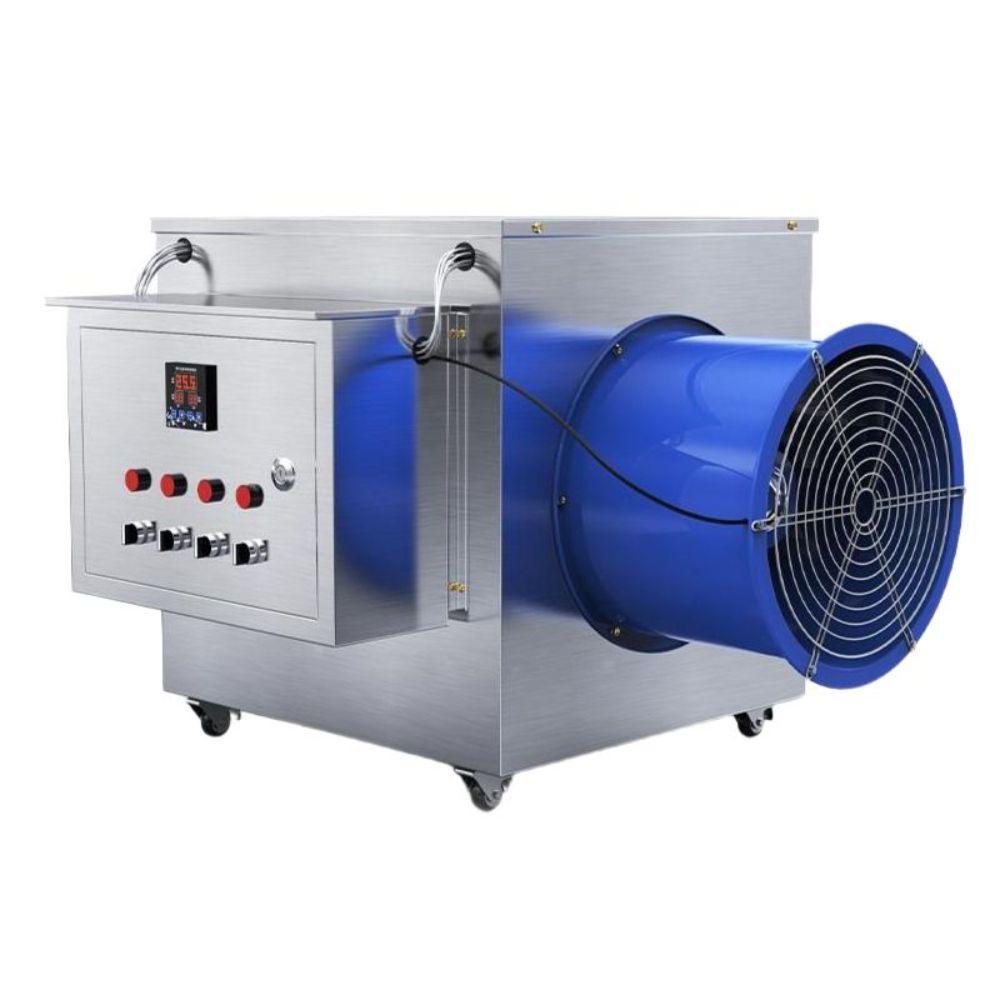 대형 하우스난방 열풍기 온실 농작물 히터 공장 35KW 380V 스테인리스 - 상품 이미지