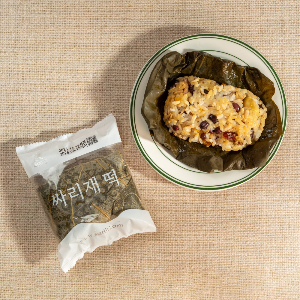 싸리재 즉석 간편식 잡곡 영양 찰밥 [ 국산 찹쌀 귀리 연잎밥 ] 100g, 8개 이미지 8