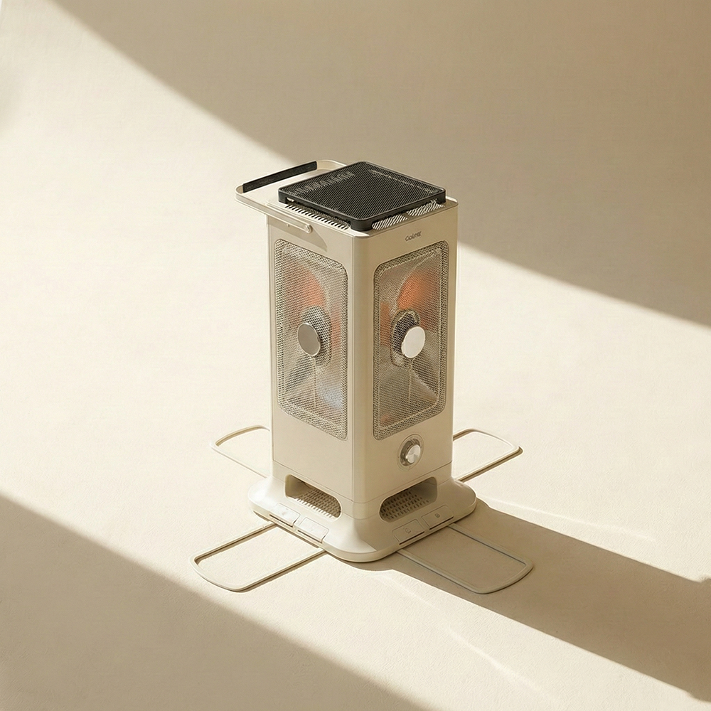 쿠오레 오방히터 하이라이트 전기난로 전기히터 카본히터 오방난로 가정 업소 사무실 CH-5D30I