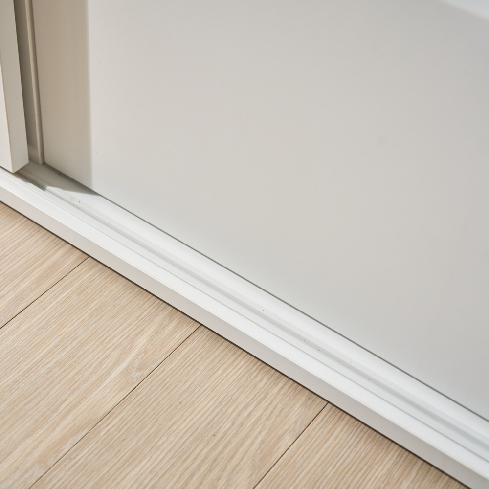 픽스앤룸 라인아트 다용도 거실 틈새 슬라이딩 3단 1도어 서랍 수납장 800