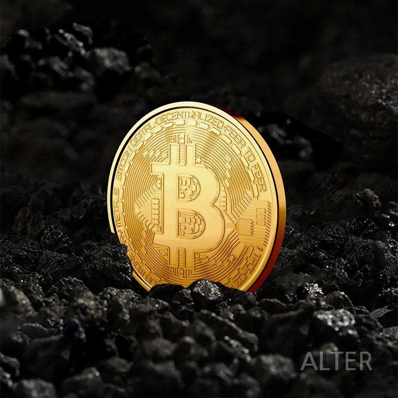 BTC Bit B 비트코인 이더리움 가상 비트코인 월드 기념 컬렉션 창작 선물 맞춤형 고객 서비스 연락처 - 상세 이미지 3