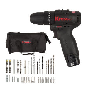 크레스 충전 해머 드릴 함마 12V 2.0Ah 배터리2개 BL KU362... 실사용 후기 | 효과 있을까? - 상품 이미지 1