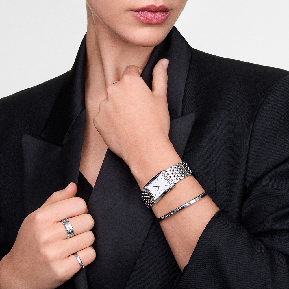 다니엘 웰링턴 CLASSIC BANGLE BRACELET 데일리 우정 선물 뱅글 커플팔찌 - 상세 이미지 4