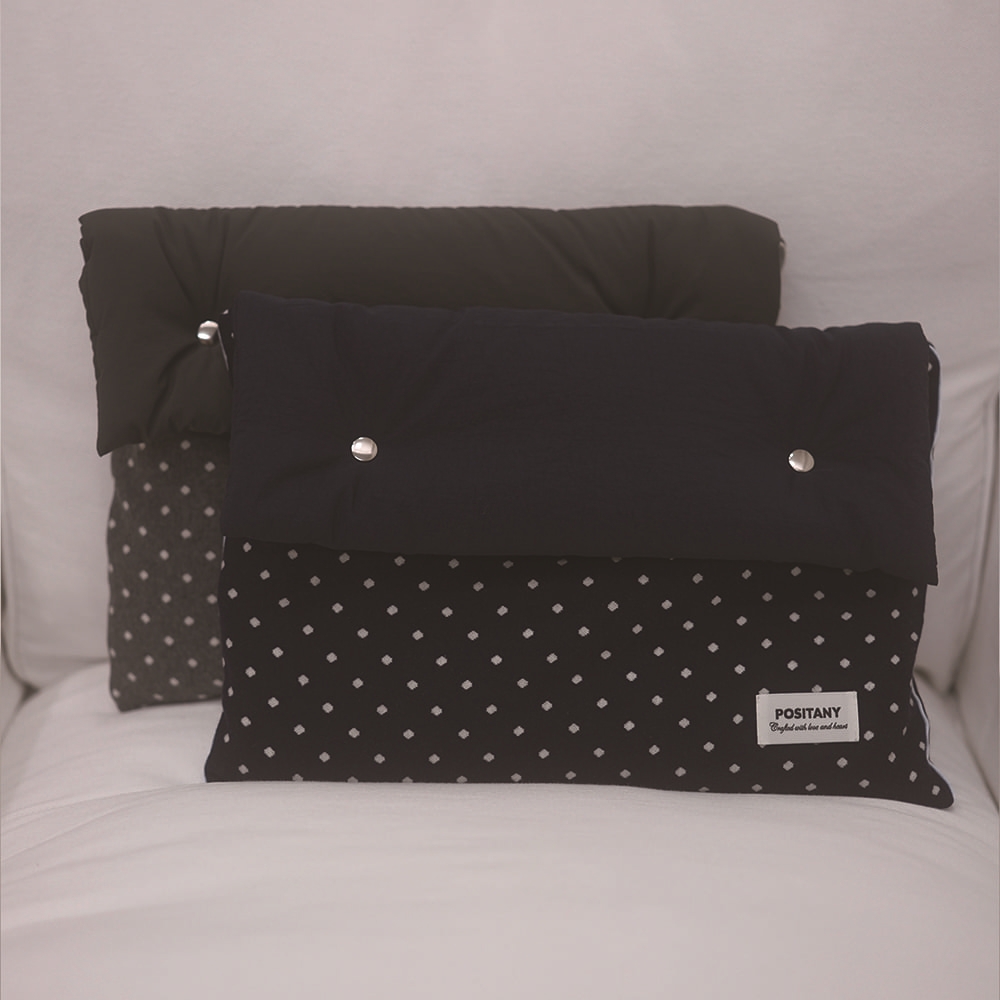 포지타니 Button pouch (3colors) 버튼파우치 아이패드파우치 노트북파우치 - 상세 이미지 4