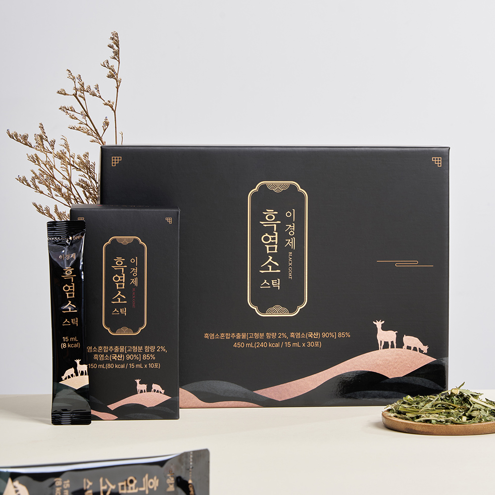(총 2박스 60포 2개월분) 흑염소 매니아 이경제 흑염소 스틱 액기스 즙 진액 국내산 이경재 30포 15ml, 2개 이미지 3