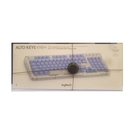 로지텍 [로지텍] ALTO KEYS K98M 정품 라일락, 마블축 무선 키보드 GD [로지텍 코리아 정품]