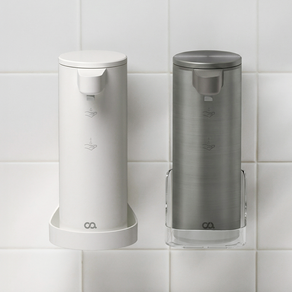 오아 메탈 젤 디스펜서 자동 주방 세제 손세정기 손세정제 물비누 스테인리스 제품 이미지