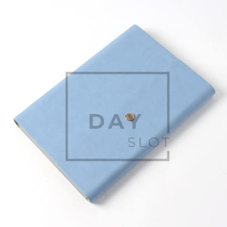 [트렌디프레소협력사]데이슬롯 다이어리형 노트 A5 스카이 회사다이어리 직장인다이어리