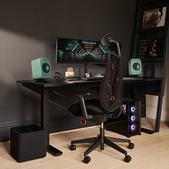 KEF 케프 LSX II LT 스테레오 스트리밍 스피커 LSX2 LT PC 게이밍 미니오디오 이미지 7