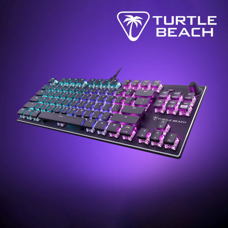 터틀비치 불칸 TKL 한글 블랙 적축 게이밍키보드