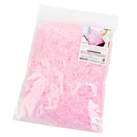 기븐 부직포스타핑 핑크 약13g 상자충전재 박스완충제 포장충전재 포장완충제 선물포장재