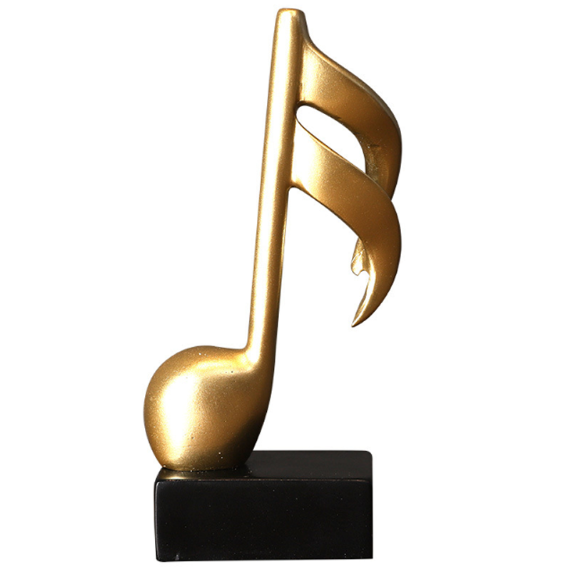 골든 멜로디 음표 인테리어 빈티지 오브제 Golden Melody Objet - 상품 이미지