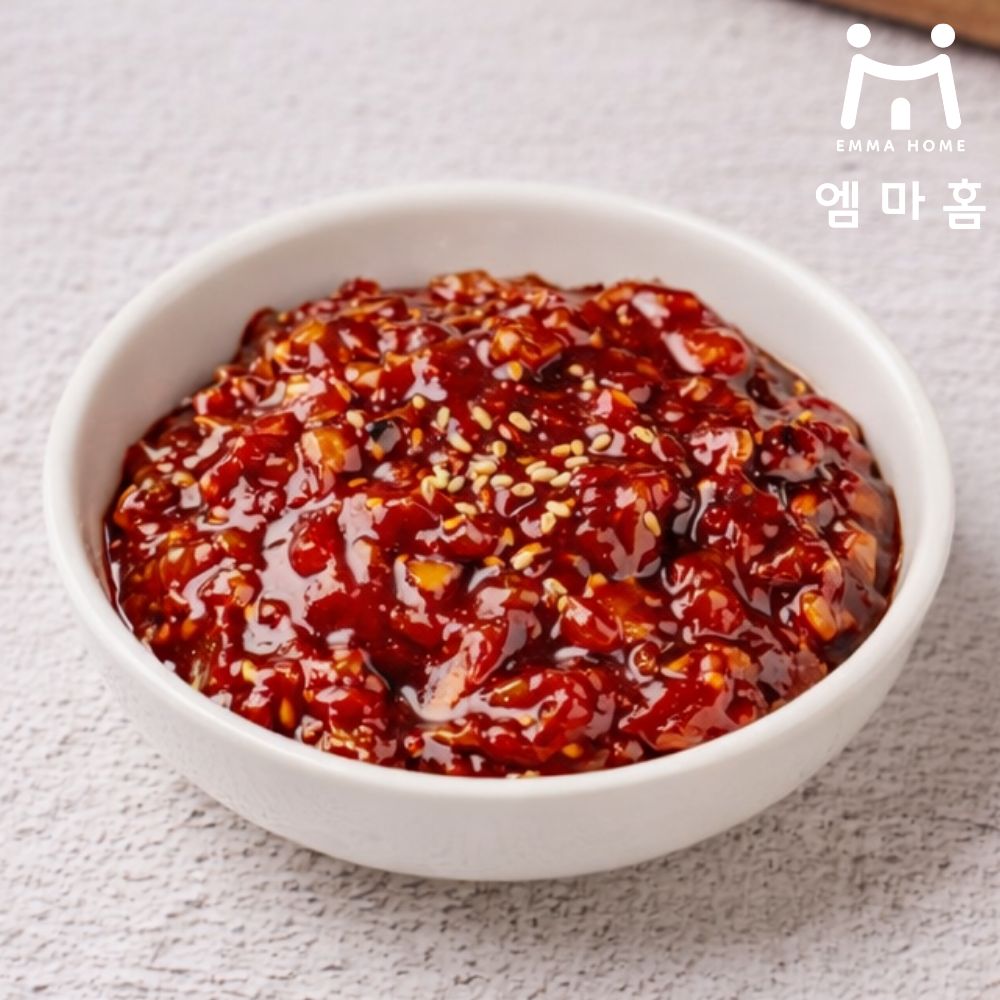 [엠마홈] 밥도둑 반찬 비빔오징어 200g 국내가공 - 상품 이미지