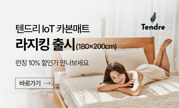 텐드리카본매트 전자파없는전기장판 캠핑1인용전기매트 침대디지털SS 판매처 상세 정보 이미지 1