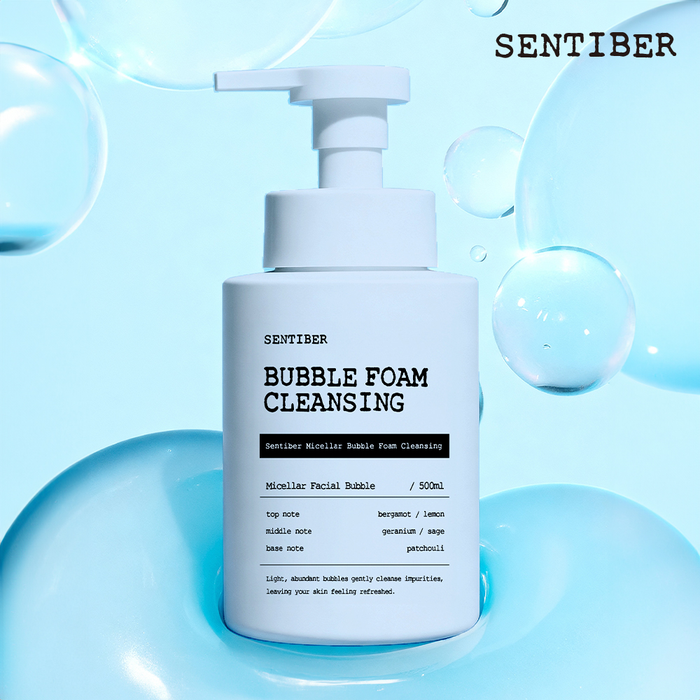 2+1 센티베르 미셀라 대용량 폼클렌징 500ml 저자극 딥클렌징 폼클렌저 약알칼리 세안제 - 상세 이미지 2