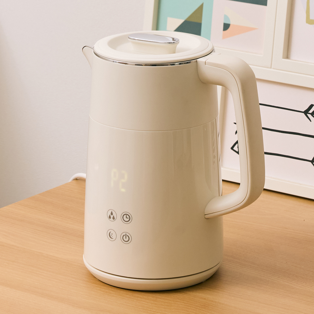 26년 NEW 신생아 아기 스텐 대용량 통세척 비염 가열식 가습기 1.7L