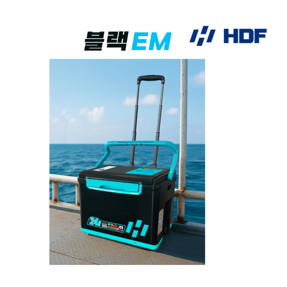 해동 카리스마 캐리쿨러 24리터 캐리어 낚시용 아이스박스 HB-2697
