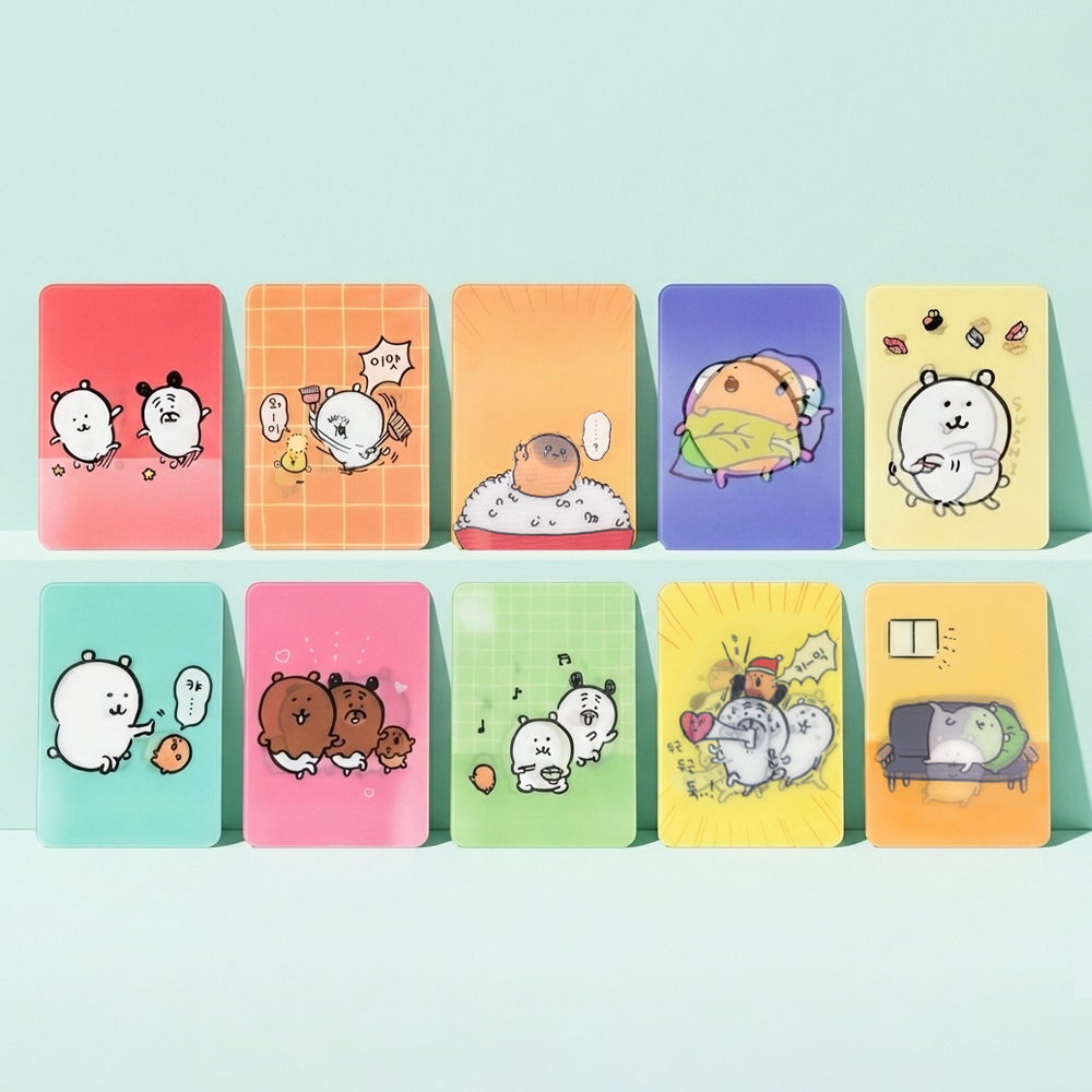 담곰이 랜덤 렌티큘러 카드 포토 사진 캐릭터 나가노 굿즈 - 상세 이미지 5
