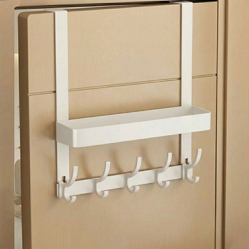 네바스 40cm 도어행거 무타공 문 걸이 벽 후크 방문 옷걸이 이미지 4