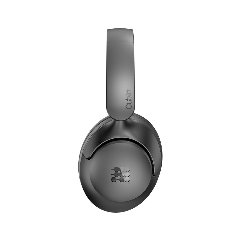 Cubitt Headphones Lite - 블루투스 무선 ANC, 접이식 60H, 블랙 오버이어 5.4 헤드폰, Light Sand - 상세 이미지 2