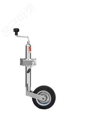 [해외]카라반 트레일러 잭 쟈키 견인 가이드 휠 RV 브래킷 텅잭 고무바퀴 오스트레일리아식 활동식 클램프