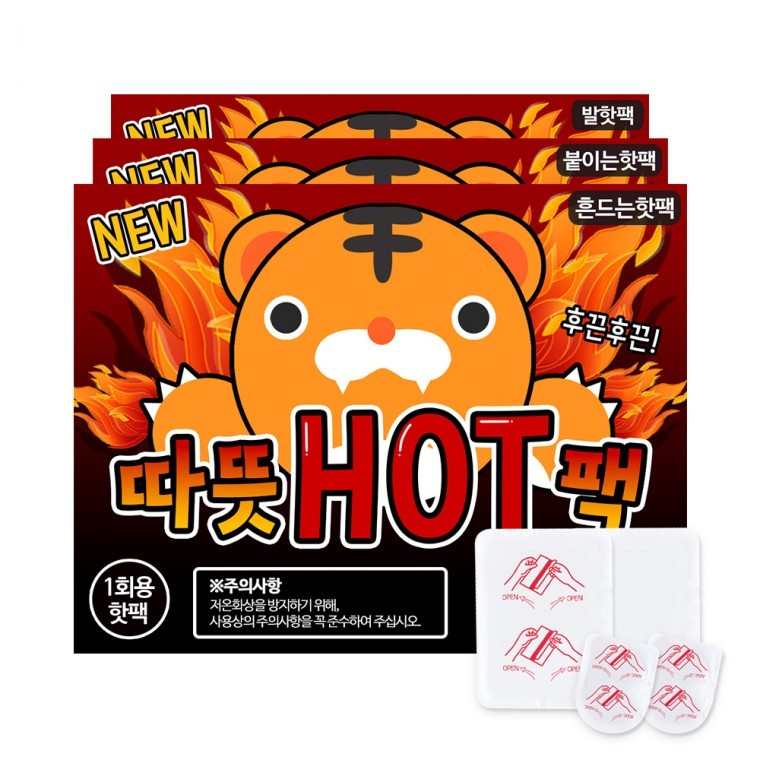 따뜻 핫팩 모음전/흔드는 핫팩/발/붙이는 - 상품 이미지