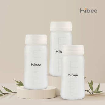 하이비 실리콘 코팅 안심 유리젖병 240ml 트리플팩 - 상세 이미지 3