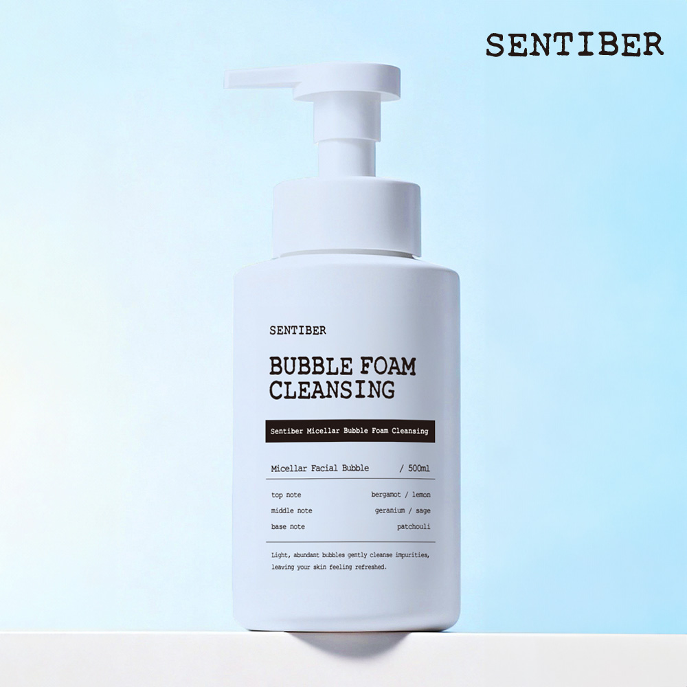 2+1 센티베르 미셀라 대용량 폼클렌징 500ml 저자극 딥클렌징 폼클렌저 약알칼리 세안제 - 상세 이미지 5