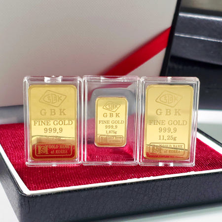 24k 순금 미니 골드바 포나인 - 종로 선물 금투자 1.875g 3.75g 11.25g
