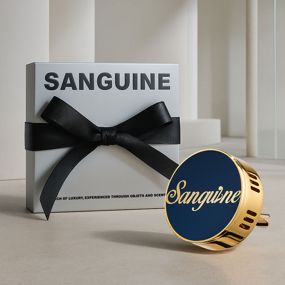 생귄 명품 차량용 방향제 송풍구 디퓨저 쥬얼리 클립 네이비블루 No Map