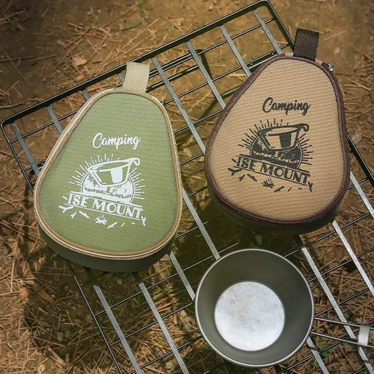 캠핑 시에라컵 파우치 그릇 식기 가방 차박 텐트 불멍